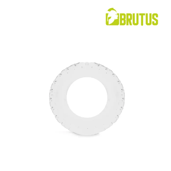 Brutus Anal | Brutus - Profilo - Rekbare Cockringen Set - Transparant/Zwart