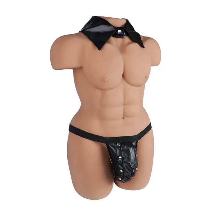 Channing 3307LB Threesome Male Torso Sex Doll Wheat Tantaly Male Sex Toys