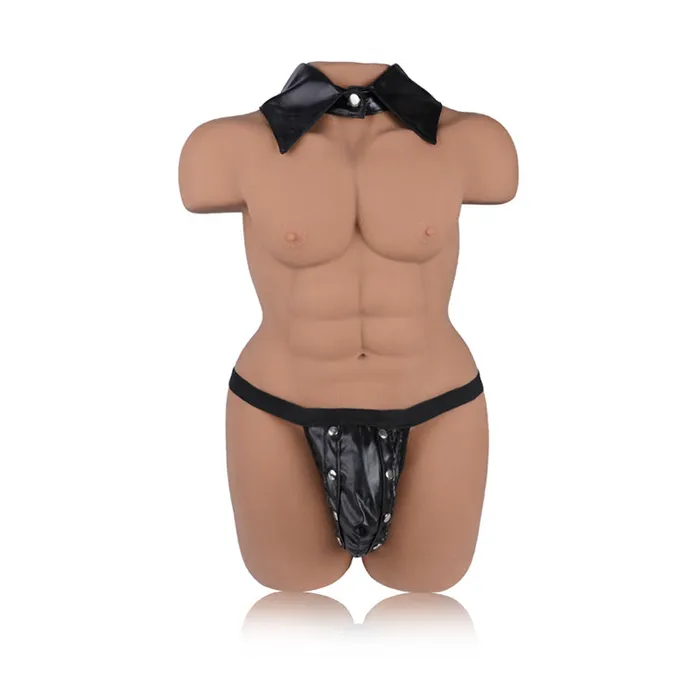 Channing :33.07LB Threesome Male Torso Sex Doll Wheat | Tantaly Male Sex Toys