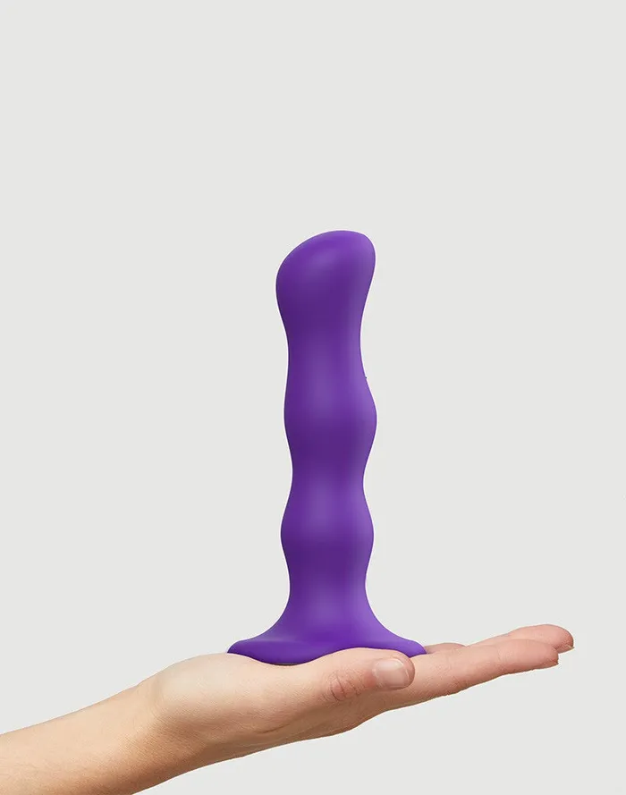 Female Sex Toys | Strap-On-Me Strap-On-Me - Anaal Dildo/Buttplug Geisha Balls Met Losse Roterende Balletjes - Paars