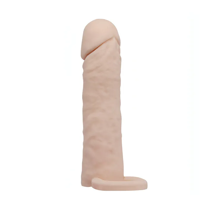 Guaina Realistica Rosa Carne Lunga 16 cm con 4 cm di Estensione | Pretty Love Vibrators