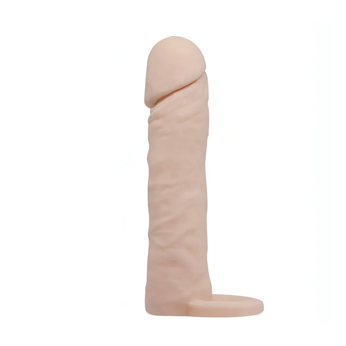 Guaina Realistica Rosa Carne Lunga 16 cm con 4 cm di Estensione | Pretty Love Vibrators