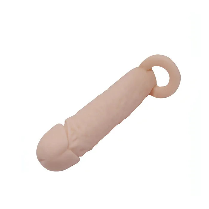 Guaina Realistica Rosa Carne Lunga 16 cm con 4 cm di Estensione | Pretty Love Vibrators