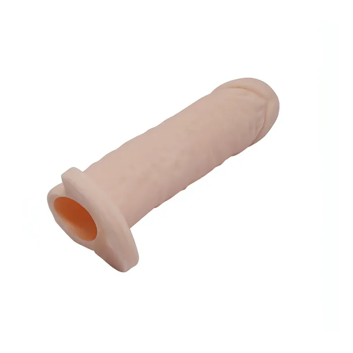 Guaina Realistica Rosa Carne Lunga 16 cm con 4 cm di Estensione | Pretty Love Vibrators