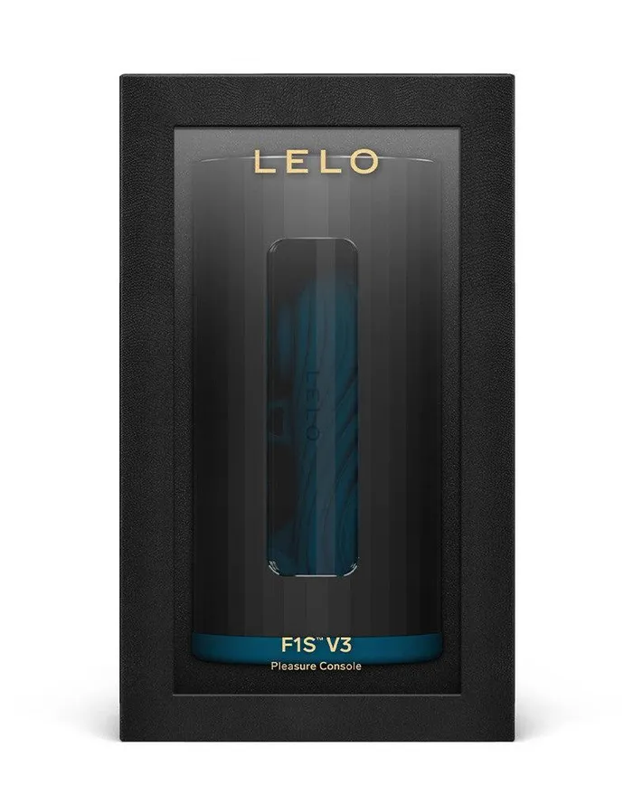 Male Sex Toys | LELO LELO - F1S V3 - Interactieve Masturbator met App Control - Blauw/Zwart