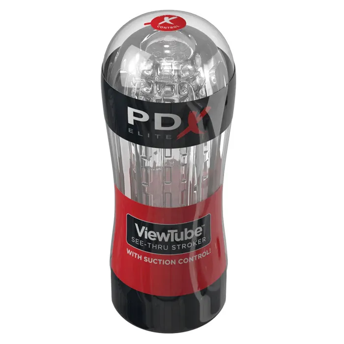 Pipedream Male Sex Toys | PDX Elite ViewTube See-Thru Stroker