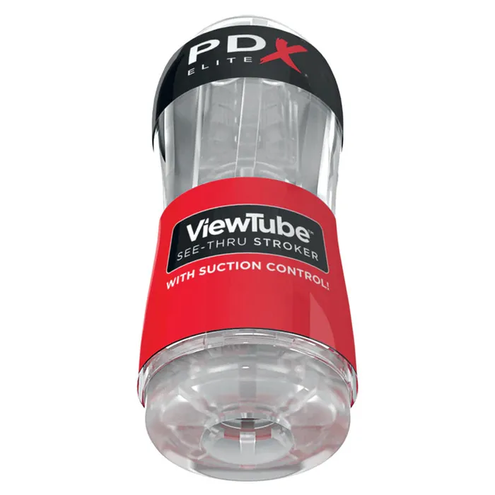 Pipedream Male Sex Toys | PDX Elite ViewTube See-Thru Stroker