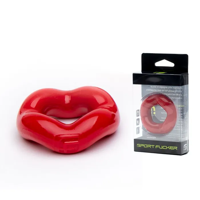 Sport Fucker - Revolution Ring -  Rekbare Cockring - Rood | Sport Fucker Male Sex Toys