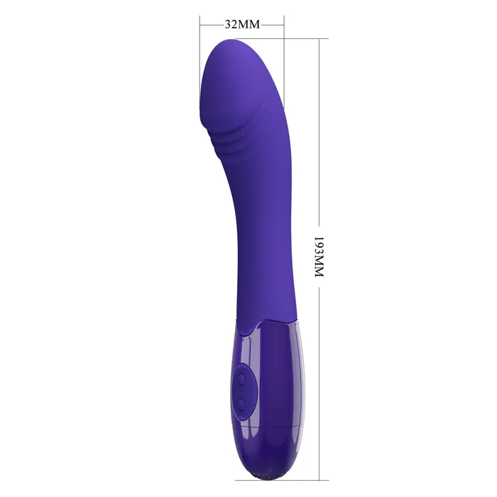 Vibratore Classico con 30 modalità di vibrazione - Silicone, Ricaricabile | Pretty Love Female Sex Toys