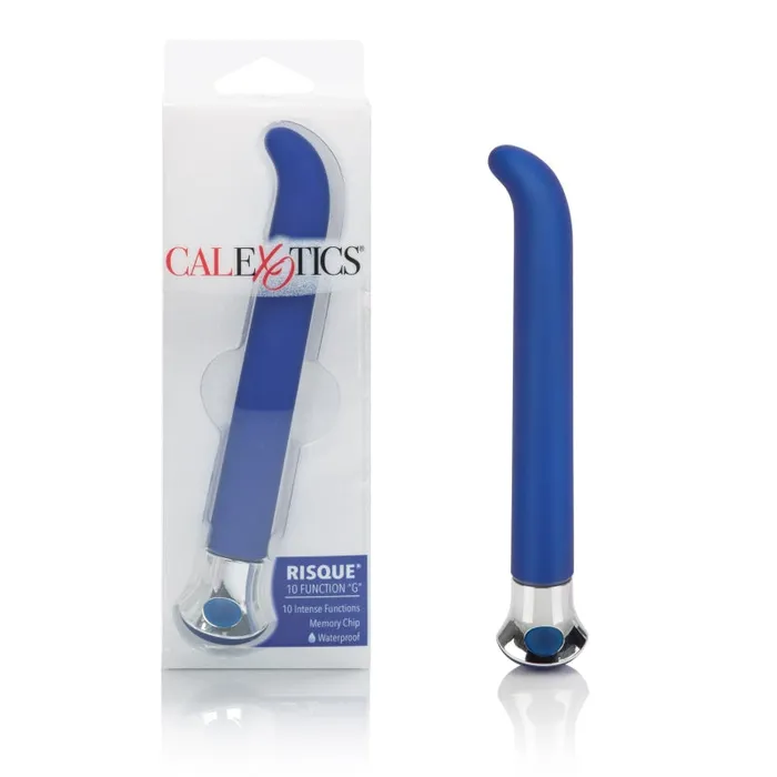 10-Function Risque G-Vibe - Blue | CalExotics Vibrators