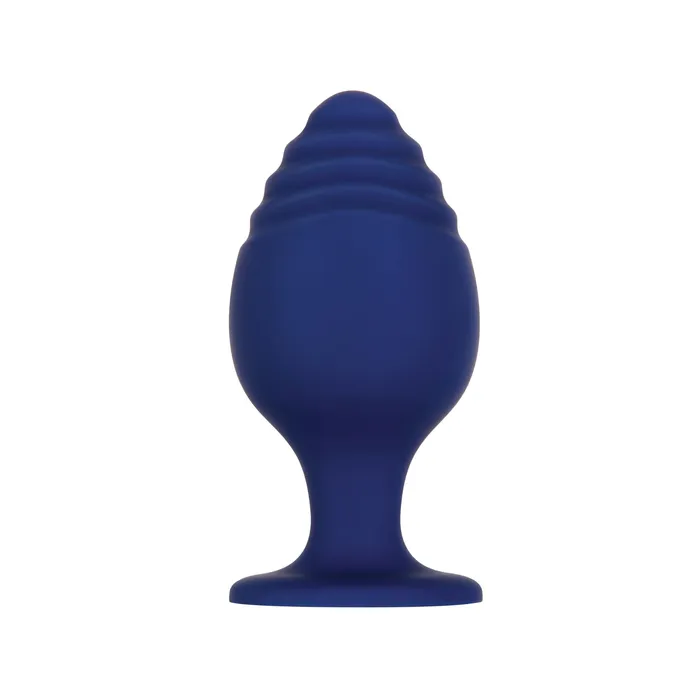 Anal | Evolved Novelties Evolved Get Your Groove On 3 Pc Silicone Anal Plug Set - Blue