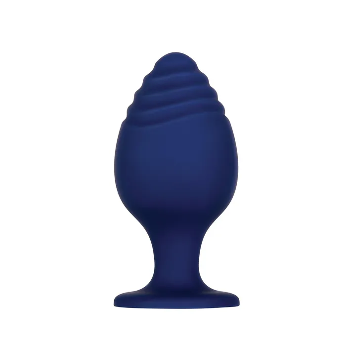 Anal | Evolved Novelties Evolved Get Your Groove On 3 Pc Silicone Anal Plug Set - Blue