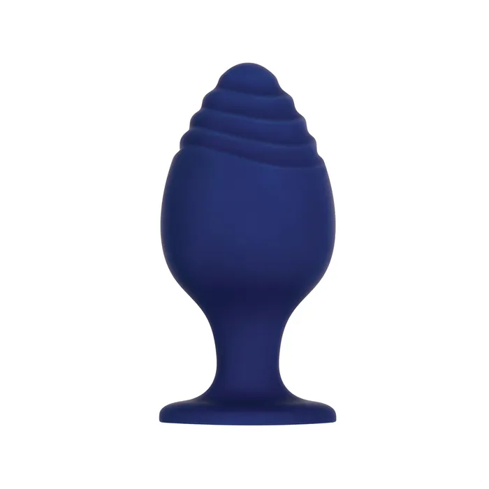 Anal | Evolved Novelties Evolved Get Your Groove On 3 Pc Silicone Anal Plug Set - Blue
