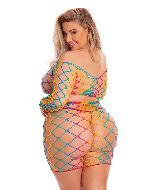 Anal | Rene Rofe Pink Lipstick Pot Of Gold Skirt Set Rainbow - René Rofé Anal | Rene Rofe Pink Lipstick Pot Of Gold Skirt Set Rainbow - René Rofé