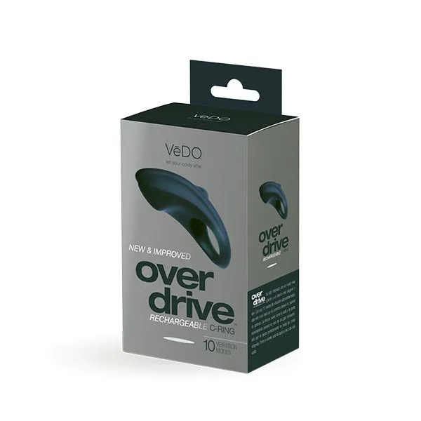 Anal | VeDO VeDO Overdrive Plus Rechargeable Ring Just Black
