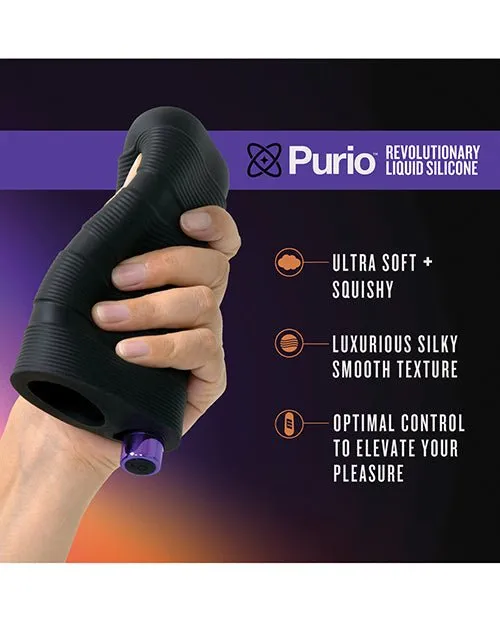 Blush Novelties Blush M Elite Platinum Strok - Black | Vibrators