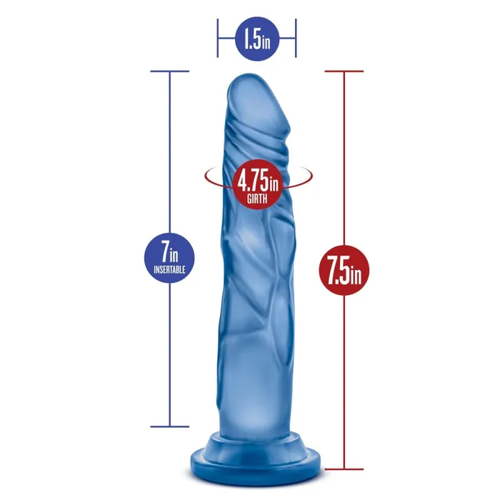 Blush Novelties Vibrators | Glow Dicks - Kandi - Blue Blush Novelties Vibrators | Glow Dicks - Kandi - Blue