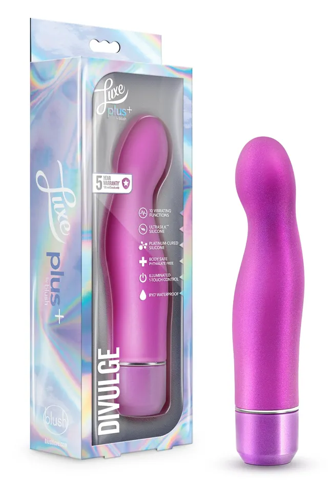 Blush Novelties Vibrators Luxe Plus Divulge Purple