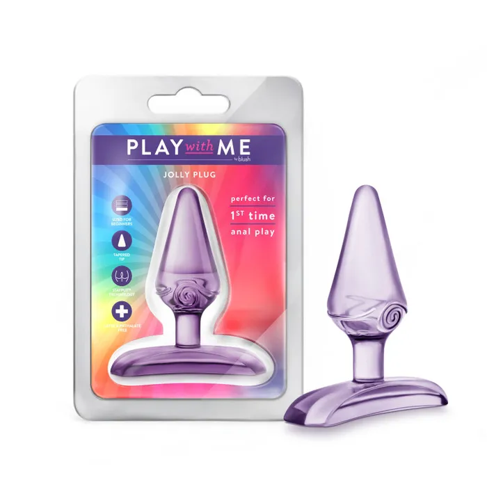 Blush Novelties Vibrators Play With Me Hard Candy Purple