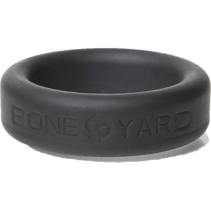 Boneyard Silicone Ring 30mm - Black 30 mm Cock Ring | C1 Releasing Male Sex Toys