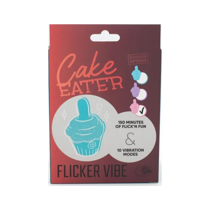 Cake Eater Clit Flicker Stimulator Pink | Natalies Toy Box Vibrators