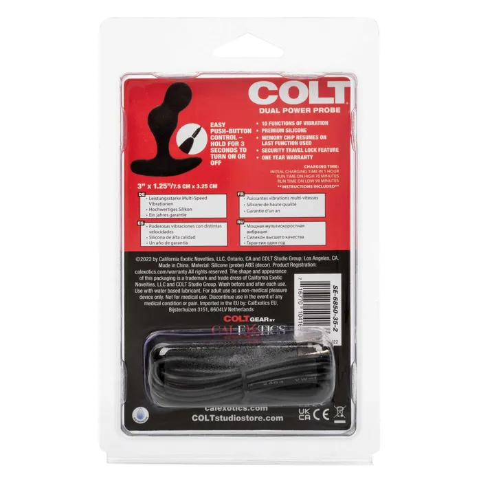 CalExotics Male Sex Toys | Colt Dual Power Probe