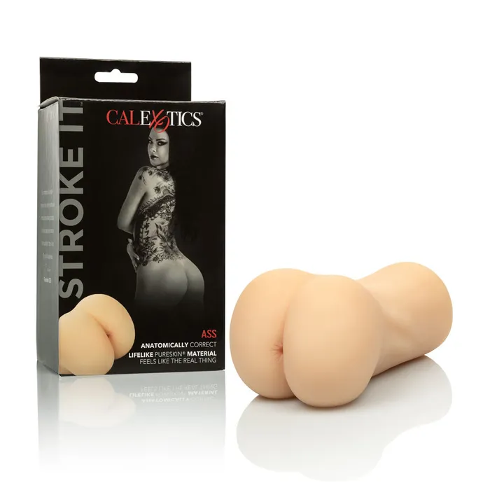 CalExotics Male Sex Toys Stroke It Ass Ivory