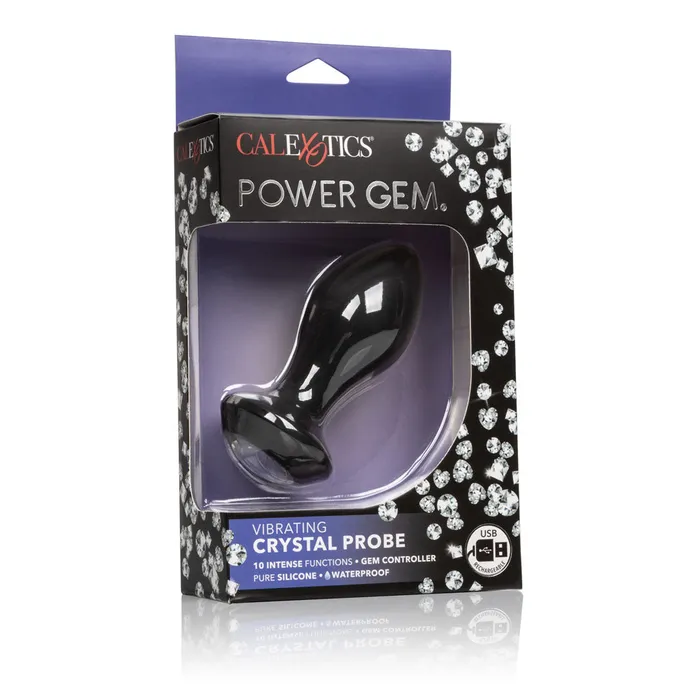 CalExotics Power Gem Vibrating Crystal Probe | Male Sex Toys