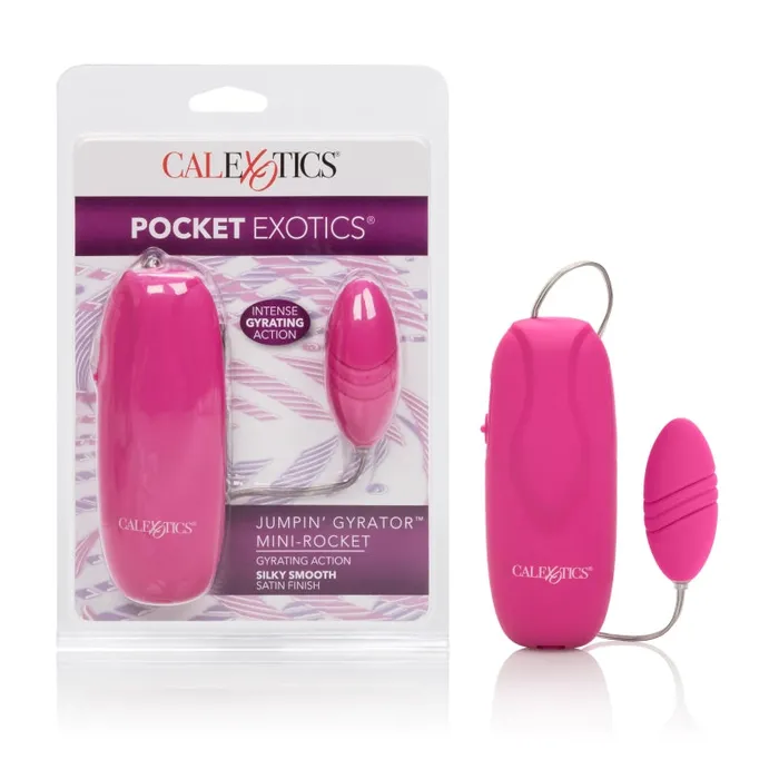 CalExotics Vibrators | Jumpin Gyrator Mini Rockets - Pink