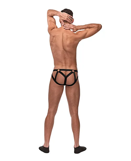 Comme Ci Comme Ca Male Sex Toys | Men's Cage Matte Strappy Ring Jock