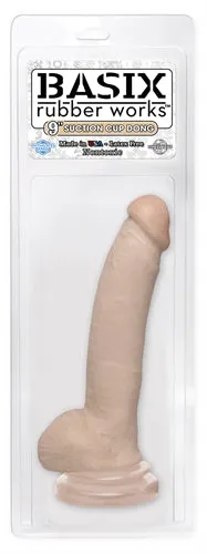 Dildos Pipedream Basix 9 Inch Suction Cup Dong Flesh