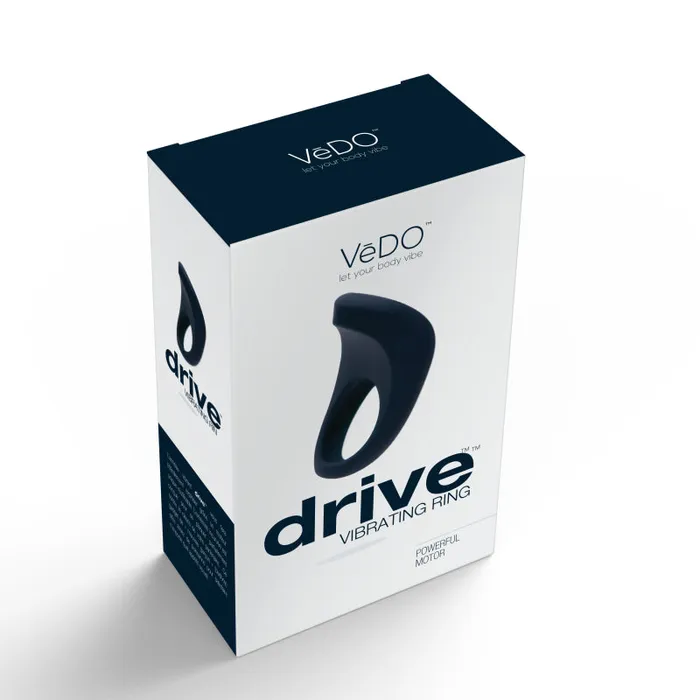 Drive Vibrating Ring Just Black VeDO Couples