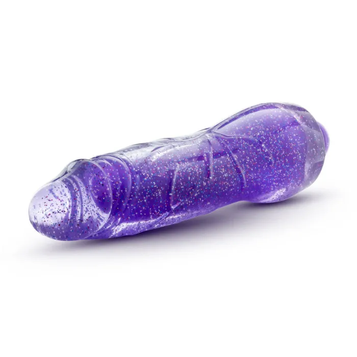 Glow Dicks - Molly Glitter Vibrator - Purple | Blush Novelties Vibrators