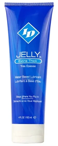 ID Lubricants ID Jelly Extra Thick Water Based Lubricant 4 Oz Male Sex Toys