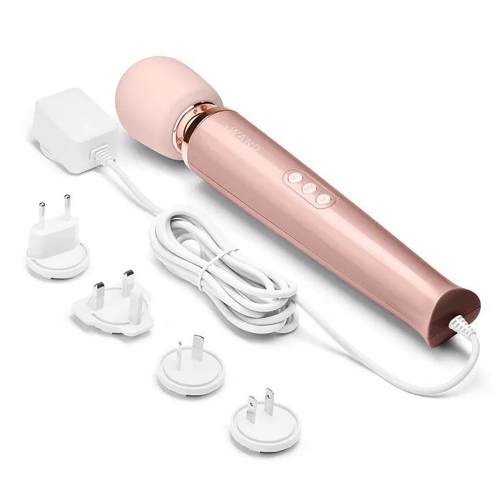 Le Wand Corded Massager - Rose Gold | Le Wand Vibrators