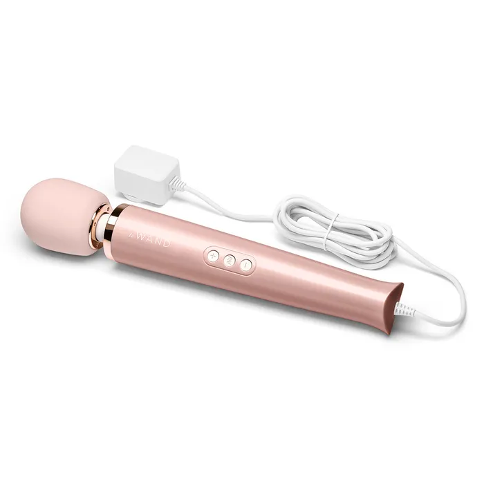 Le Wand Corded Massager - Rose Gold | Le Wand Vibrators