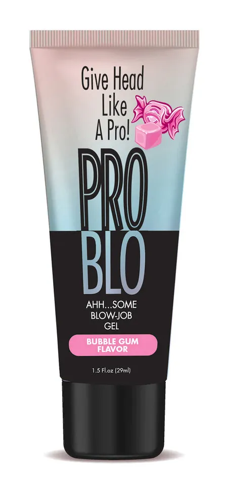 Little Genie Enhancers Problo Ahhsome BlowJob Gel Bubble Gum 15 Fl Oz