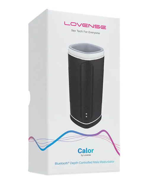 LOVENSE Calor Compact Heating Masturbator Black LOVENSE Male Sex Toys