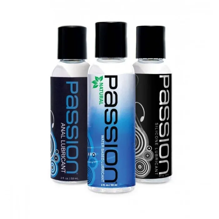 Lubricants | XR Brands Passion Lubricant Passion Lubricant 3 Piece Sampler Set