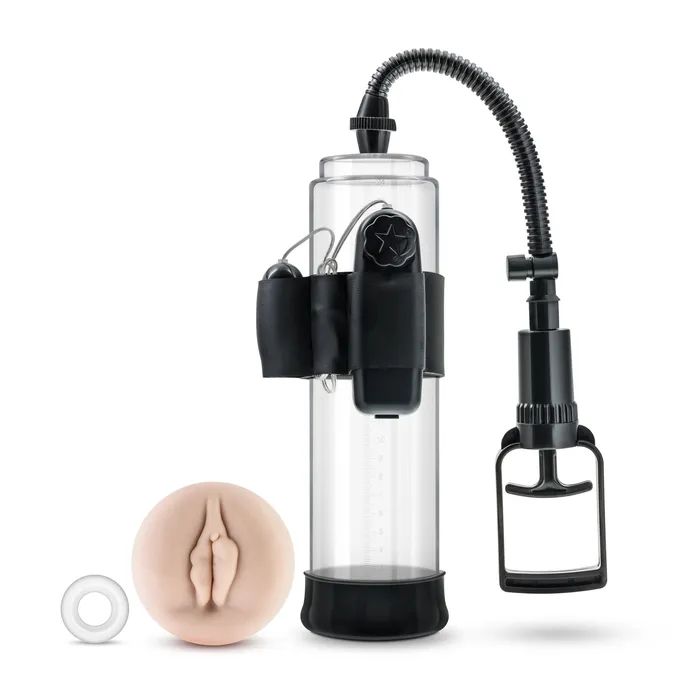 Male Sex Toys Blush Performance Vx 4 Male Enhancement Pump System Clear