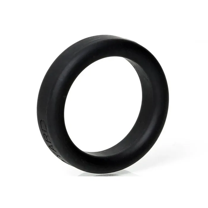 Male Sex Toys | C1 Releasing Boneyard Silicone Ring 35mm - Black 35 mm Cock Ring