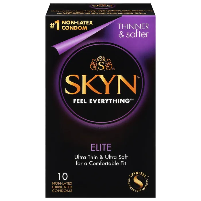 Male Sex Toys Lifestyle Condoms Lifestyles Skyn Elite 12 Pack