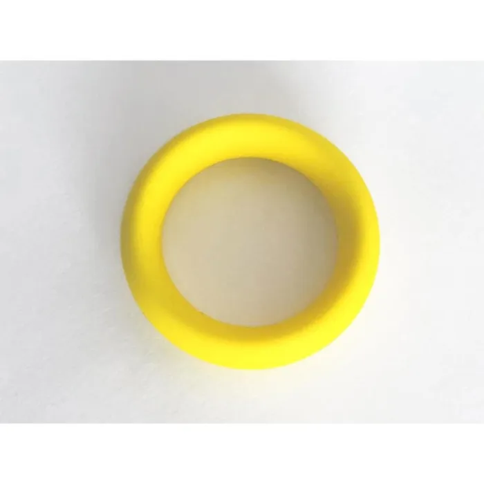 Male Sex Toys | Meat Rack Cock Ring - Yellow - Rascal - Boneyard