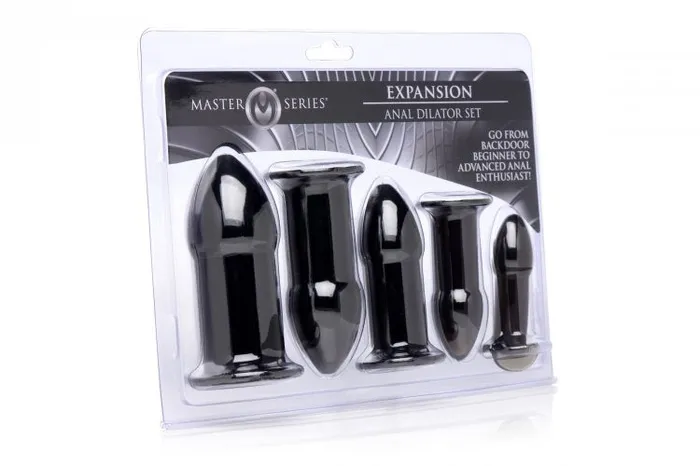 Master Series Expansion Anal Dilator Set | XR Brands Anal