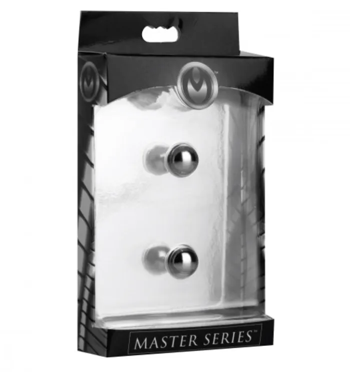 Master Series Male Sex Toys Magnus XL Magnetic Orbs Unisex Nipple Penis Body Jewelry Fetish