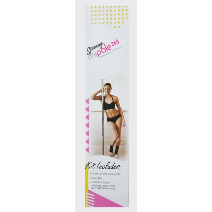 Mipole Mipole 360 Spinning Professional Dance Pole | Vibrators