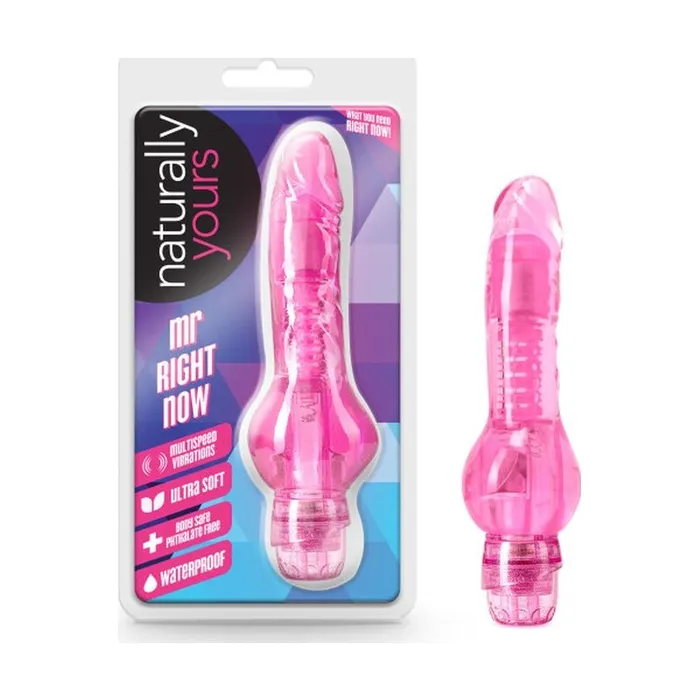 Naturally Yours Naturally Yours Mr Right Now Pink Vibrators