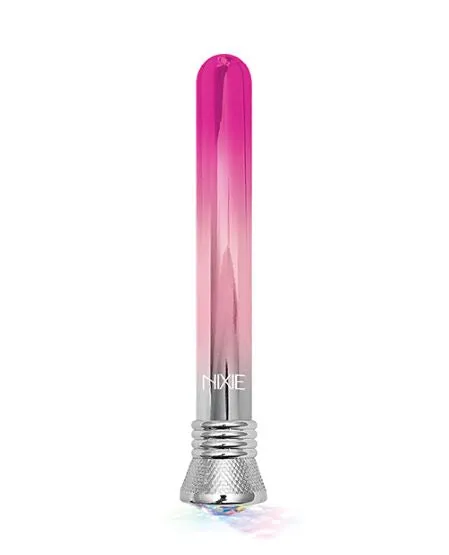 Nixie Jewel Ombre Classic Vibrator Pink Ombre Glow Global Novelties Vibrators