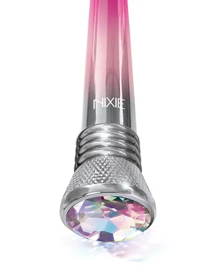 Nixie Jewel Ombre Classic Vibrator Pink Ombre Glow | Global Novelties Vibrators