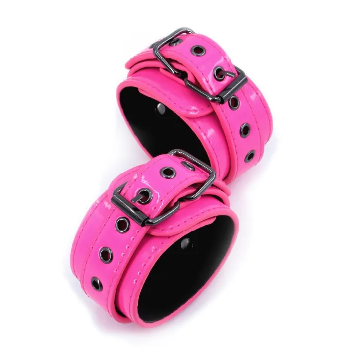 Nsnovelties Electra Play Things Ankle Cuffs Pink Couples